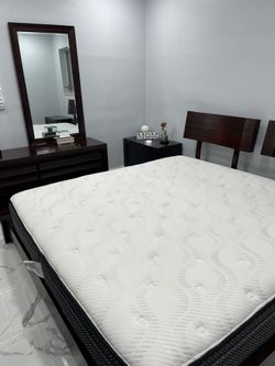 Juego De Cuarto King De Madera