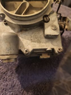 Rochester Carburetor (contact info removed)