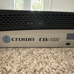 Crown amplifier 
