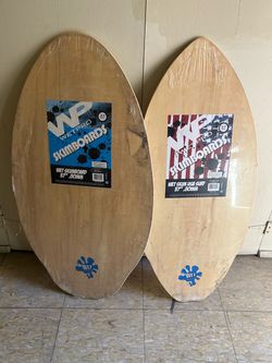 Pair of 37" Skimboards (Brand New in Plastic)