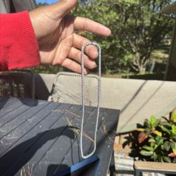 Moissanite Tennis Chain