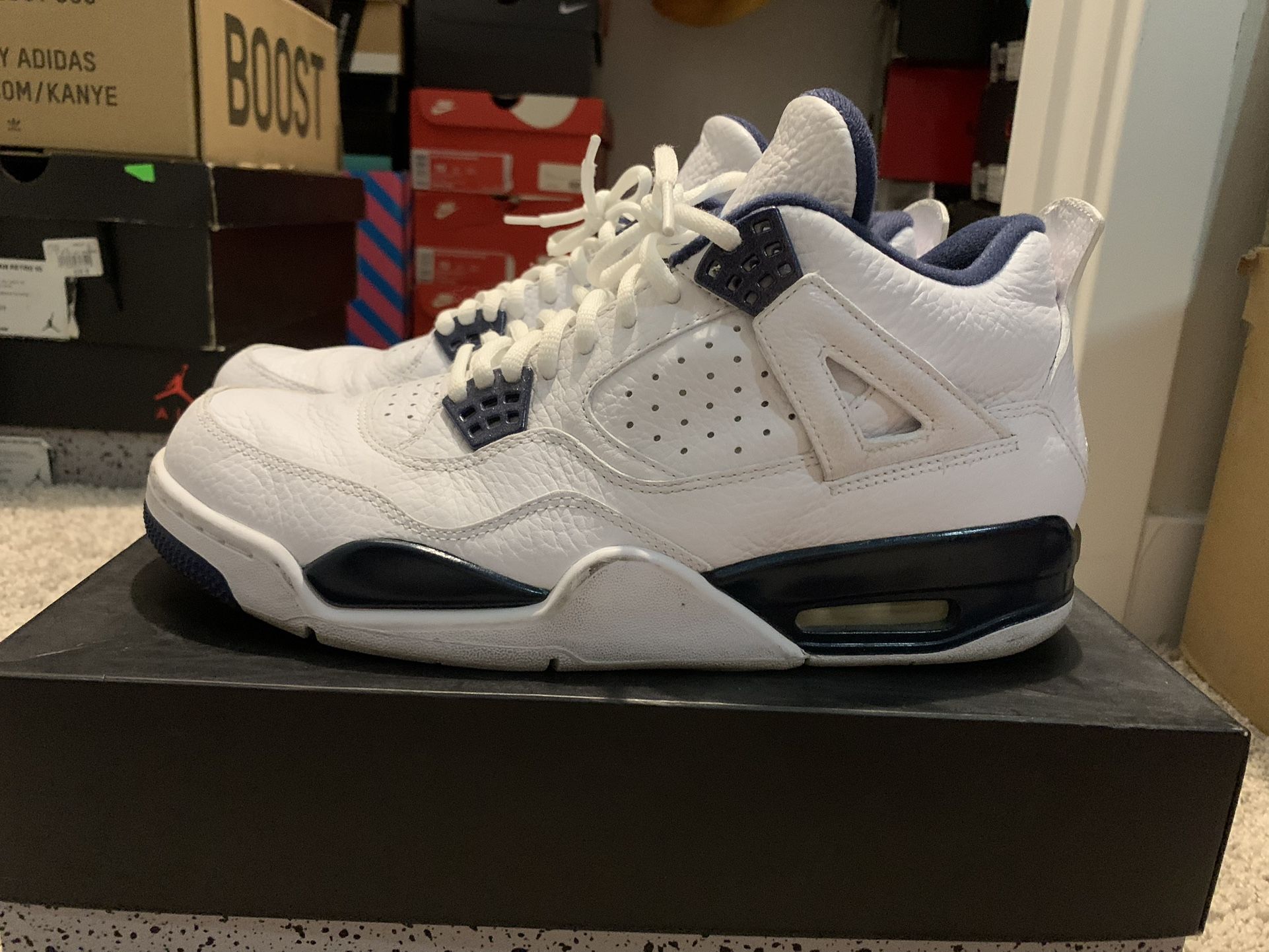 Air Jordan 4 Retro “Columbia” 2015 Men’s 10.5 – No Box FOR SALE: 2015 Air Jordan 4 Retro LS  main image 4
