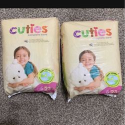 Cutie Diapers Size 6