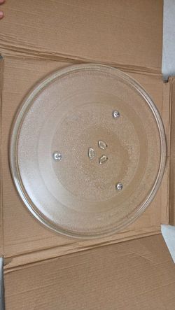 W10531726 Microwave Glass Turntable Plate 14-1/8" Whirlpool Replacement #2302Y R1