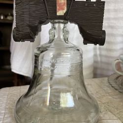 Vintage Liberty Bell Decanter(empty)