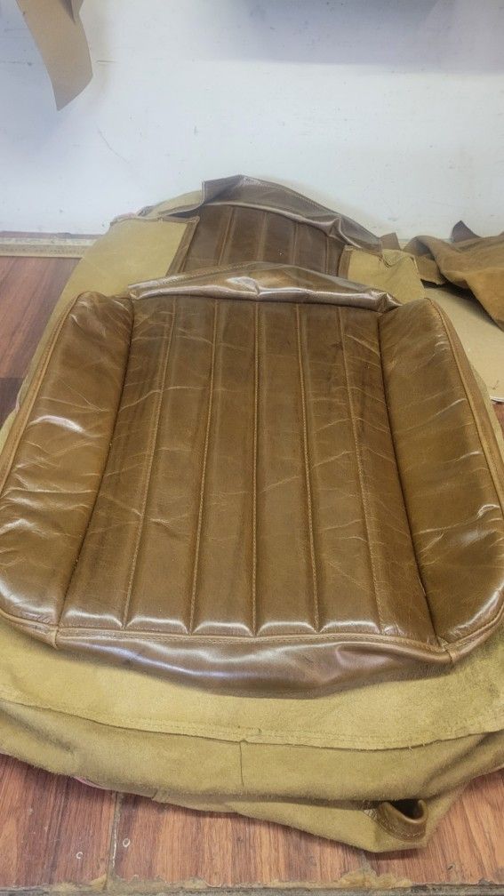 1968/74 Vw Bus Front Seat Covers  Leather 