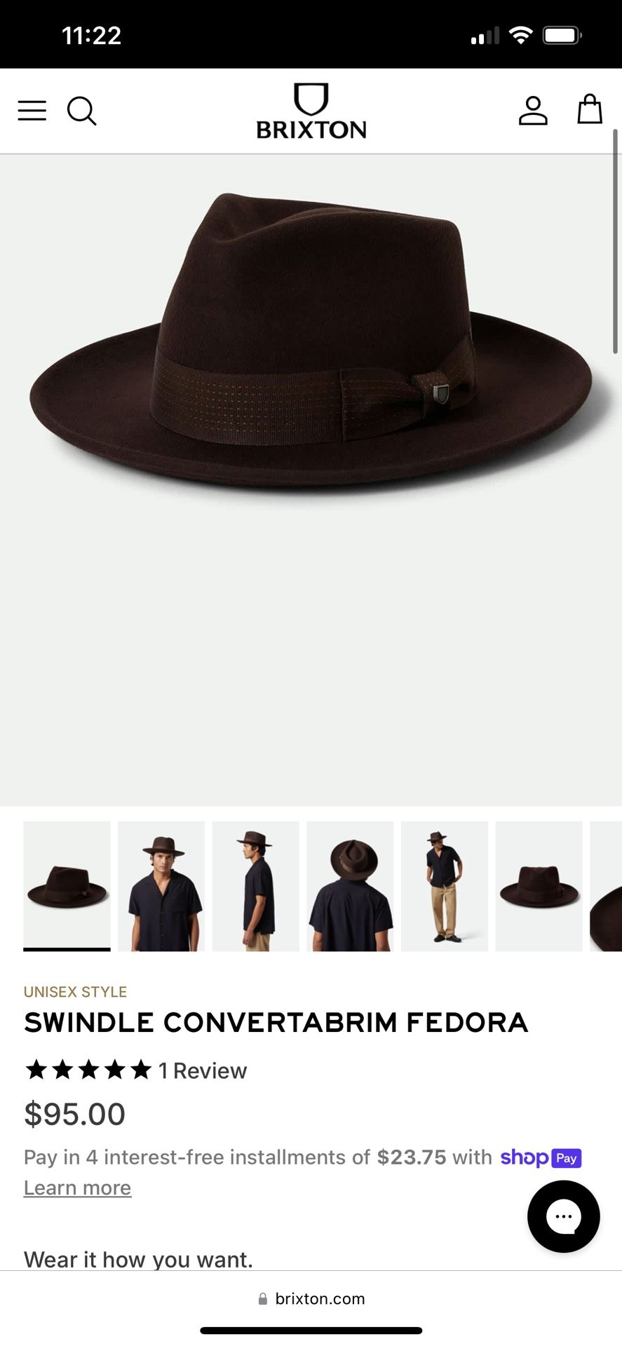 BRIXTON Messer Traditional Men’s