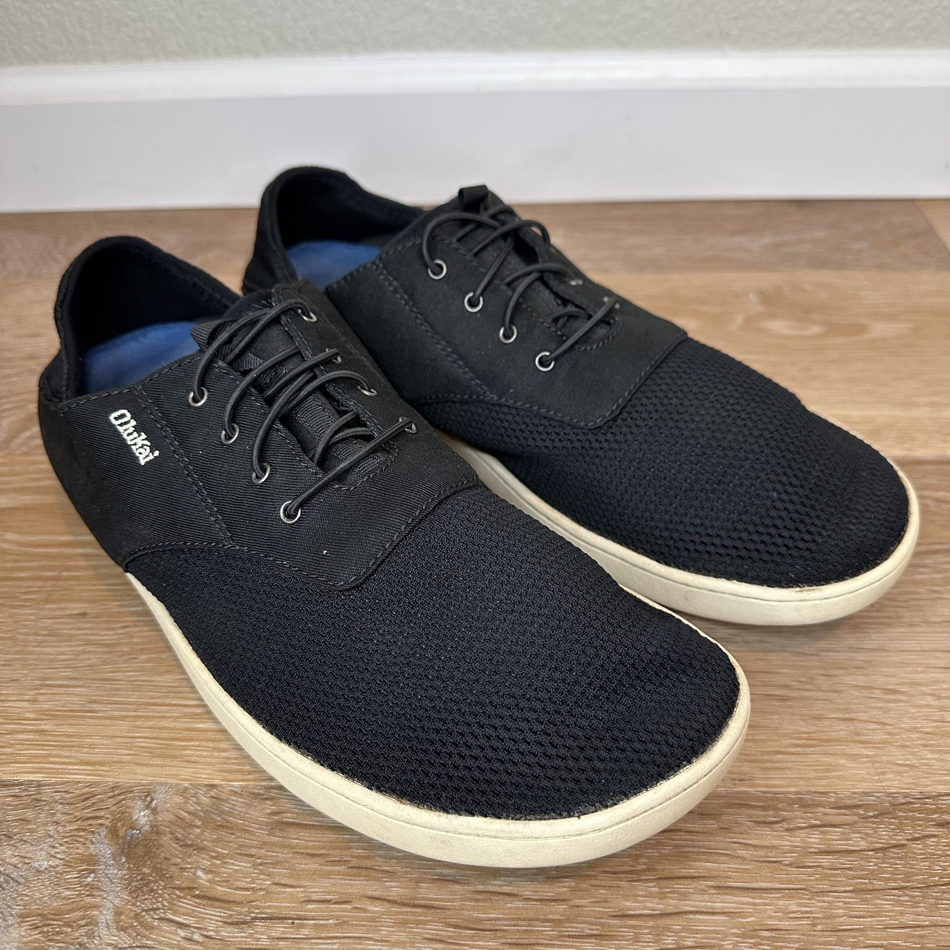 OluKai Men's Nohea Moku Slip-On Sneaker Shoes, Size 12