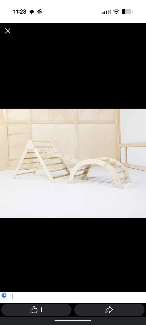 Extendable Play Wilder 3 piece pikler set