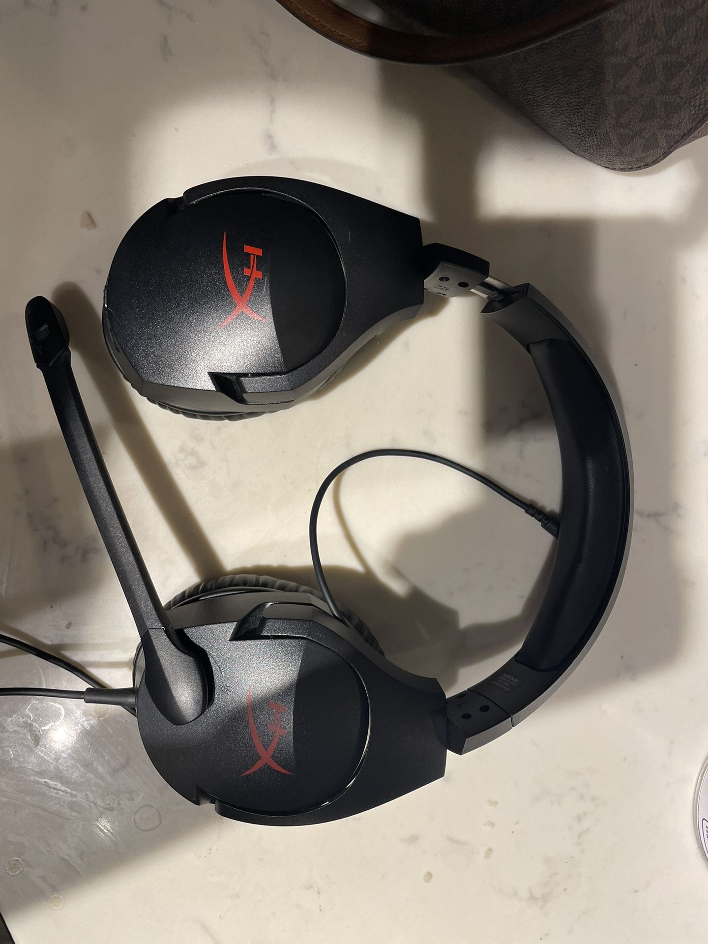 HyperX gaming headset.