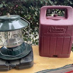 Vintage Coleman Gas Lantern