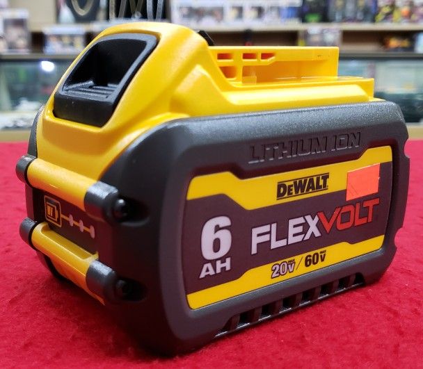 Dewalt DCB606 Flexvolt 20V / 60V Max Lithium-Ion 6.0Ah / 2.0Ah Battery Pack - Battery Only - No Charger - No Tool - Working