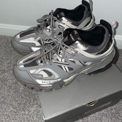 Grey balenciaga tracks authentic size 11 good condition