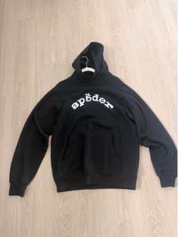rhinestone sp5der hoodie