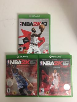 Xbox one NBA games collection