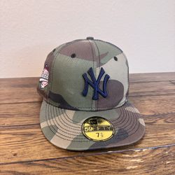 Ready Today – New Era 59FIFTY Yankees Camo Fitted Hat (7 5/8)