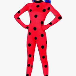 Miraculous Lady Bug Halloween Costume Size Medium