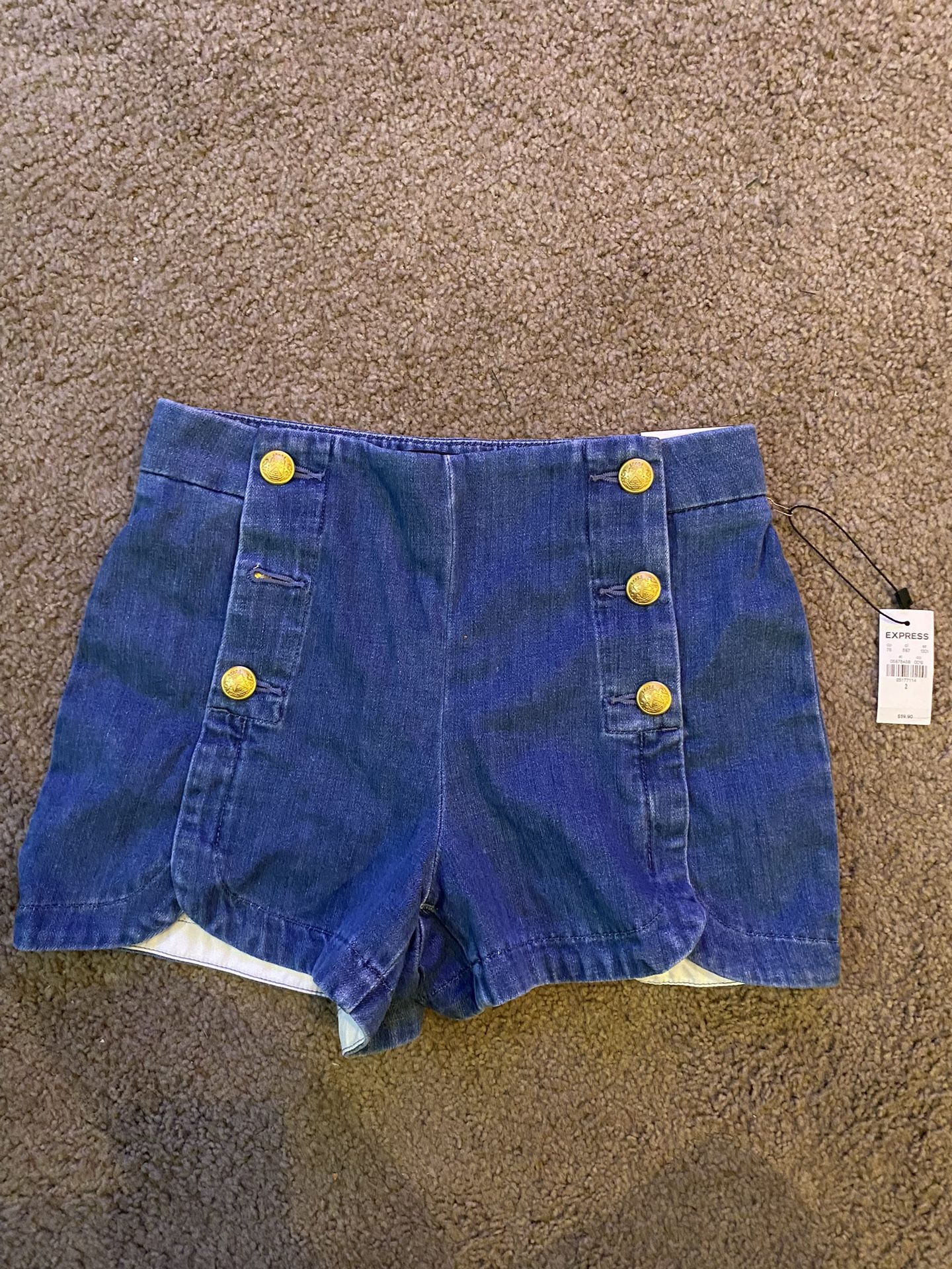 Women’s Express Midi High Rise Skort - Size 2