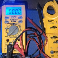 $150 Fieldpiece LT17A  AND Fieldpiece ET2W Fieldpiece ACH4 400 Amp Clamp