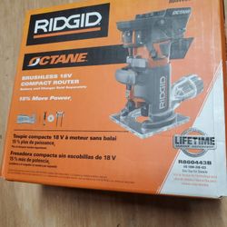 Ridgid Router 18vnever 