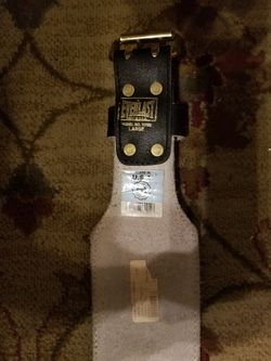Real Leather Lifting Belt! Sz, Large...