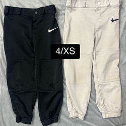 Nike Baseball Pants 4/XS Both For $10
