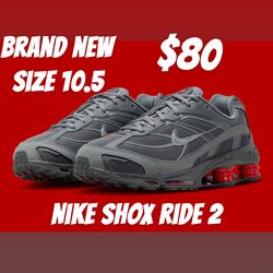 Nike SHOX Ride 2 Brand New size 10.5 retro run huarache Pegasus