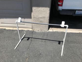 2 rod fishing pole holder