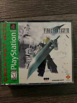 Sony PlayStation 1 Final Fantasy 7 Video Game