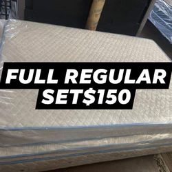 Full Regular Mattress Set 