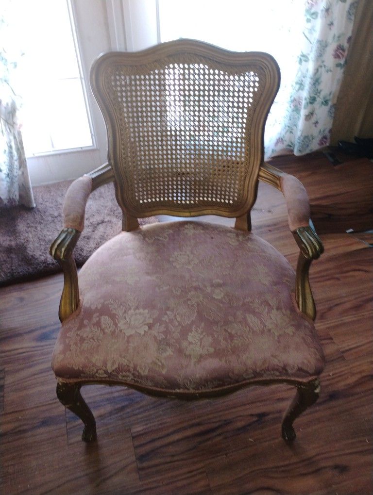 Vintage Cane Back Chair