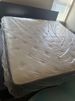 Pillow Top Mattress Still in Plastic