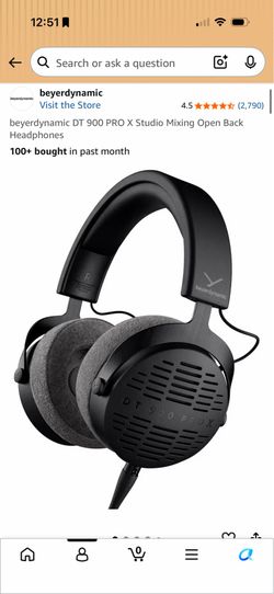 beyerdynamic DT 900 PRO X Studio Mixing Open Back Headphones