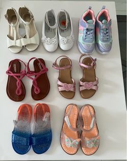7- Pairs of Toddler Shoes, Size: 10 and 11