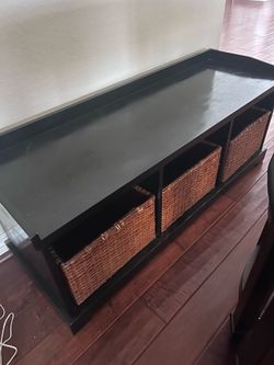 Pottery Barn Storage Bench