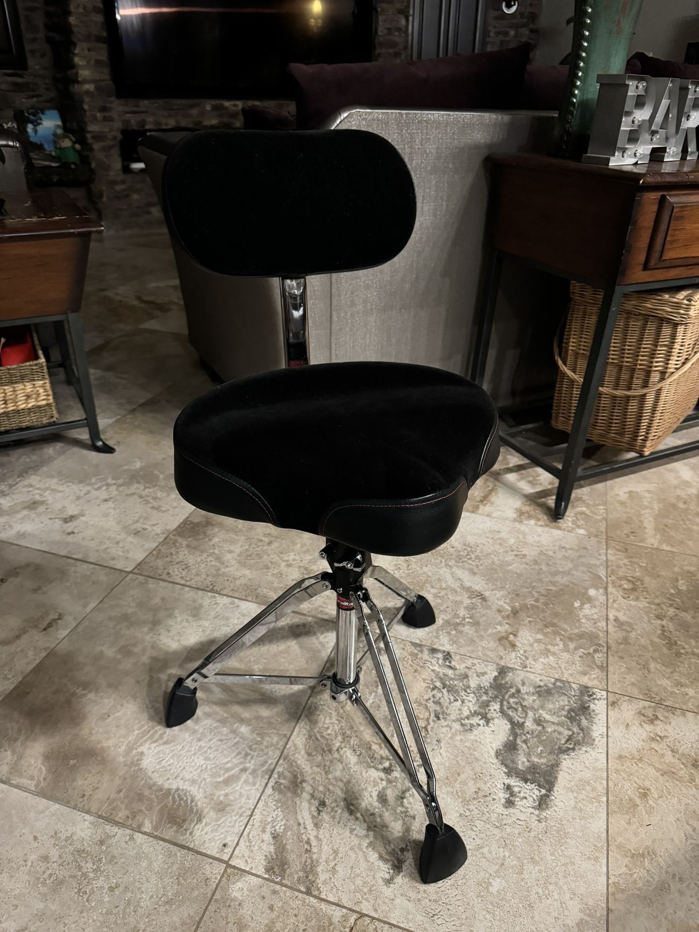 Gibraltar Drum Throne with Backrest