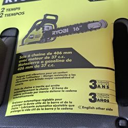 Ryobi Chainsaw 16"