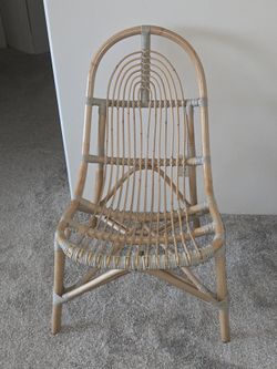 Rattan Chair for Reading or Decor