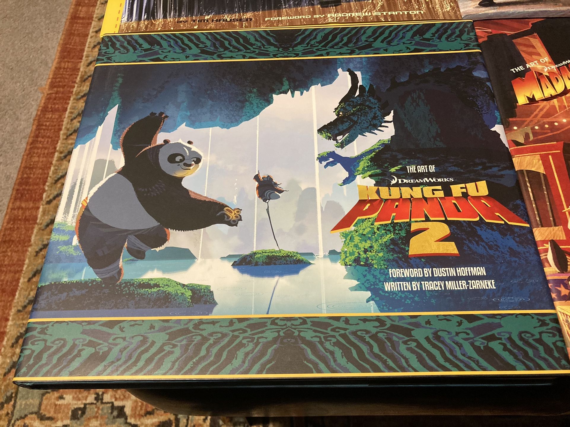 The Art Of Wall.e/kung Fu Panda/Puss In Boots/Madagascar 3