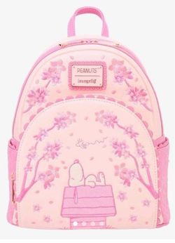 NEW Pink Snoopy Loungefly backpack