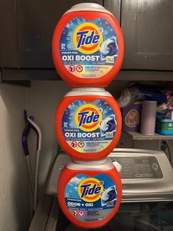 Brand new tide pods (3) for ($30)(Cash only)(price is firm)