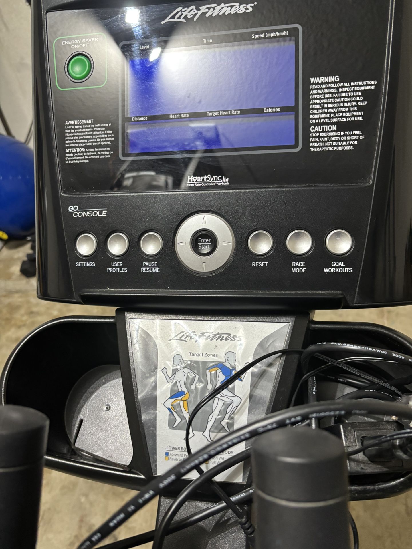 E1 LifeFitness Elliptical