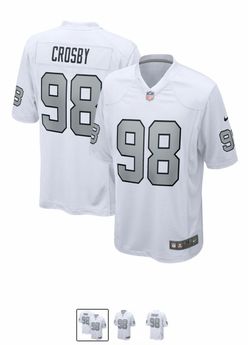 Las Vegas Raiders Maxx Crosby NFL Jersey Size XL