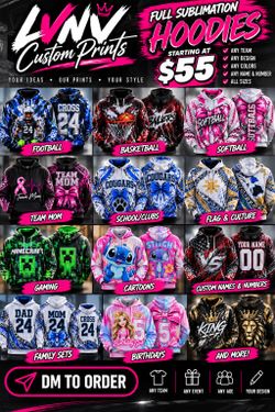 Custom hoodies
