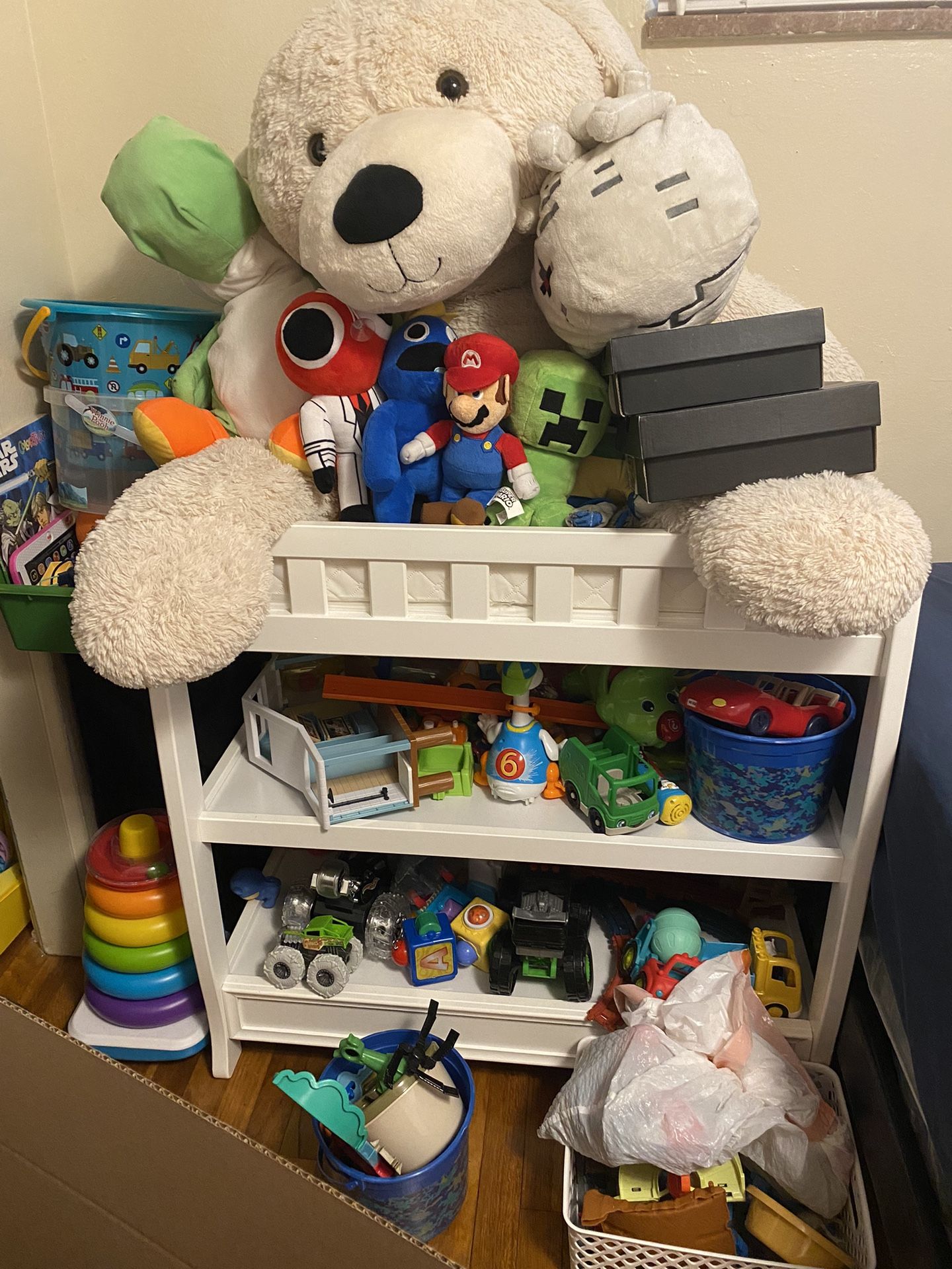 Crib ,Changing table , Rocking chair