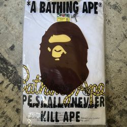 Brand New Bape Champion White Fee