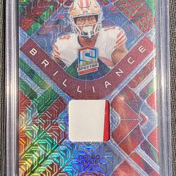 2023 Spectra Deebo Samuel Brilliance part of number Patch parallel /25 49ers