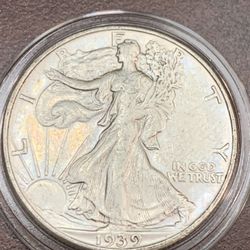 1939-D Walking Liberty Half Dollar