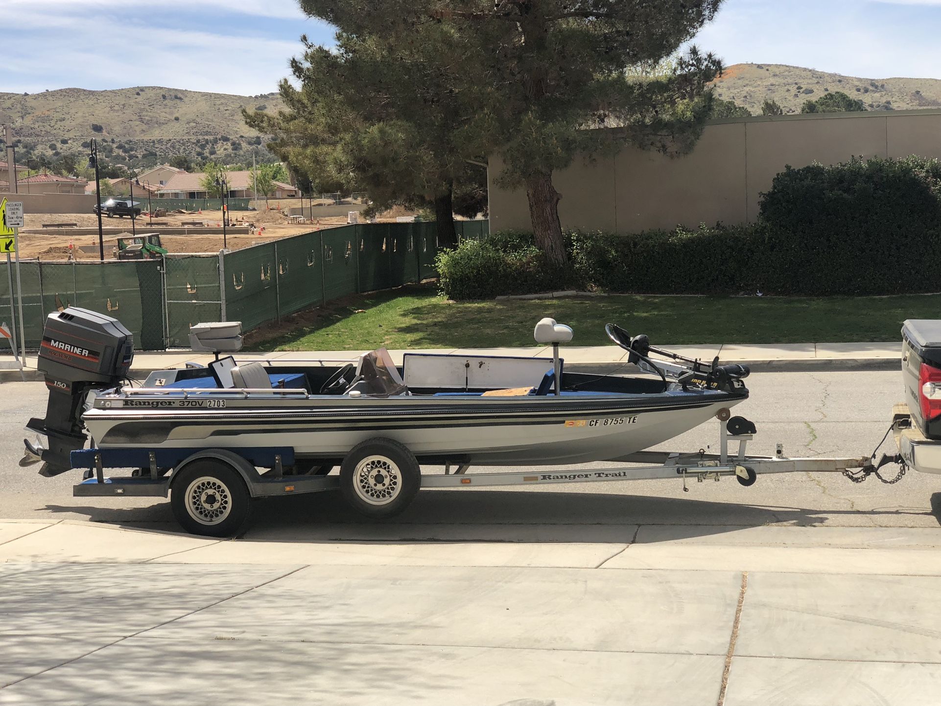 1986 Ranger Bass Boat