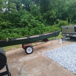 Canoe With Trailer